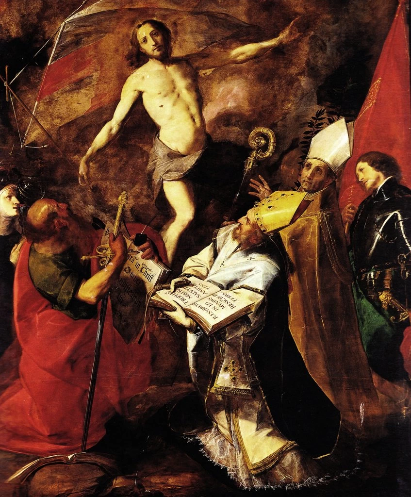 Resurrezione e Santi - Chiesa di san Vittore, villa Antona Traversi, Meda Milano